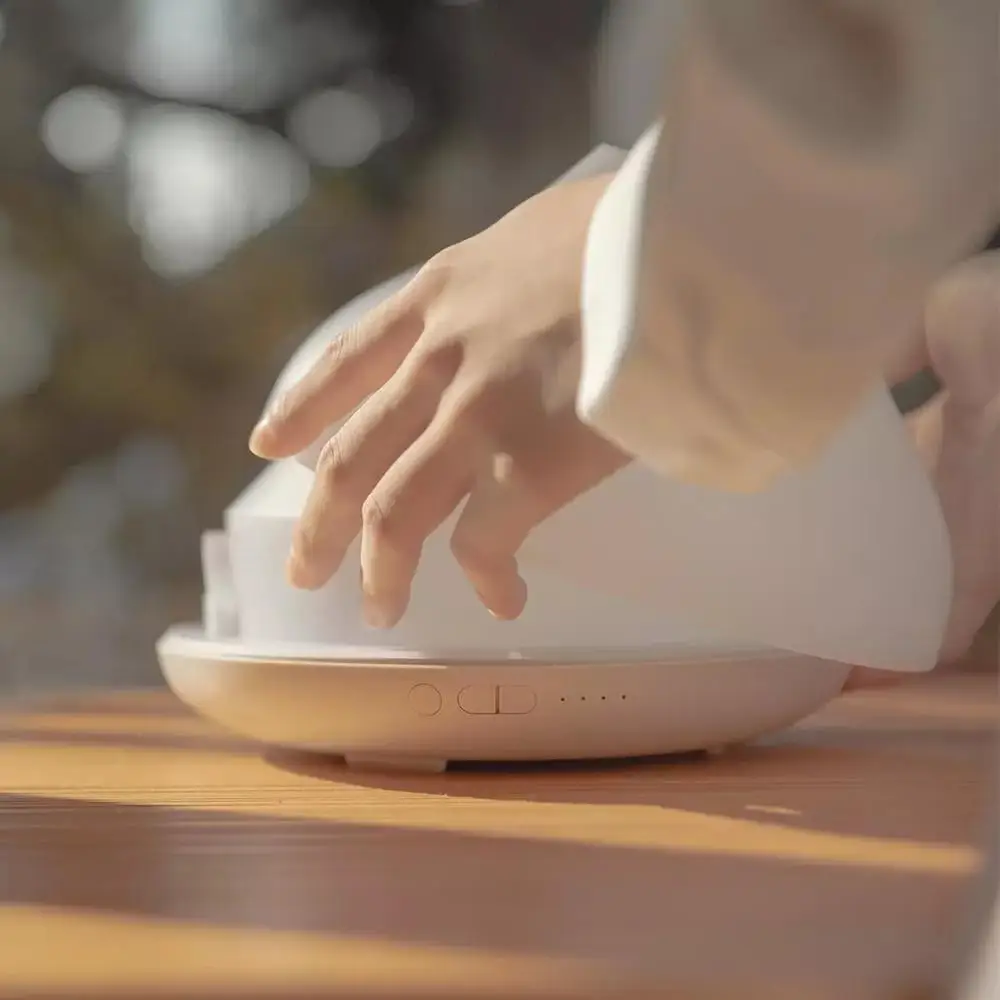 Xiaomi Mijia Solove ароматерапия диффузор 500 мл емкость Беспроводной Бытовой бесшумный увлажнитель воздуха с ночной Светильник бесшумный