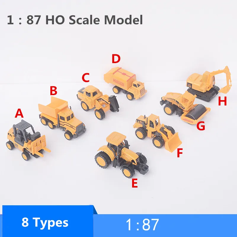 

Креативная модель грузовика из сплава, 8 типов, 1:87