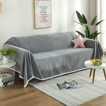 

Sofa Cover Solid color Couch Cover Elastic Sofa Cover for Living Room sets Corner L Shaped Chaise Longue Sofa Cover 180*300cm