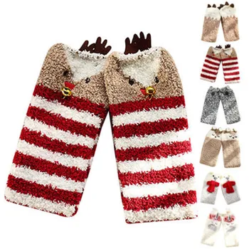 

1-5 Years Winter Warm Baby Stockings Children Girls Toddler 2019 New Bow Cute Cotton Knee High Hosiery Tights Leg 1-5Y