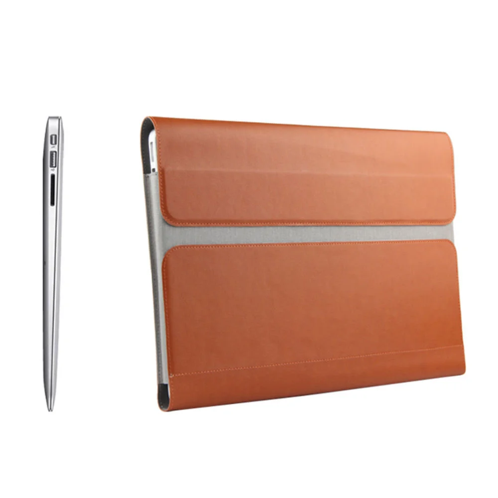 Сумка из искусственной кожи для MacBook Pro 13 рукав ультра-тонкий чехол для ноутбука для Xiaomi Mi pro 13 ''ноутбук воздушная Защитная Кожаная сумка для ноутбука