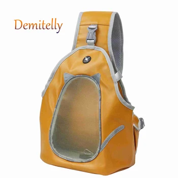 

Fashion Four Seasons Pet One-shoulder Satchel Easy To Go Out Cat Bag Dog Backpack Chest Bag Smalldog Rabbit Cat Special Backpack