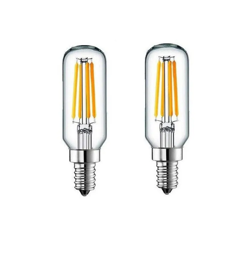 T25 LED Cooker Hood Extractor Fan Bulb Cool/Warm White Light E14 220v 4w 6w  Small Screw Replace 20w 40w 60w Halogen lamp