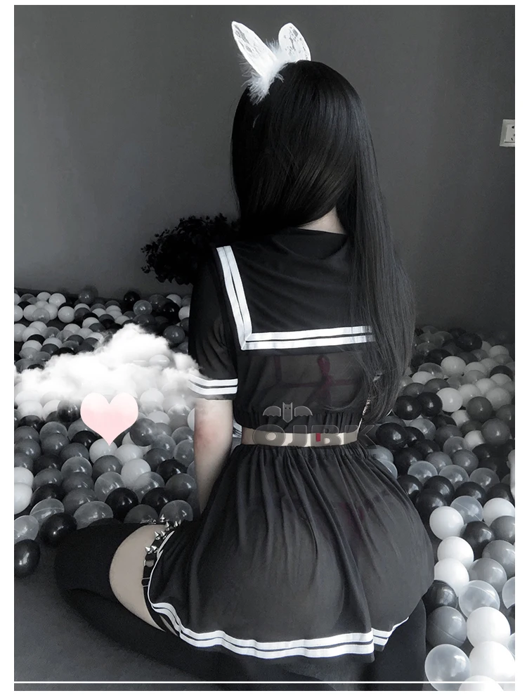 LILICOCHAN Ojbk Anime Cosplay Costume Student Black Uniform School Girl Ladies Erotic Dress For Women Soft Fabric Lace Miniskirt Outfit -Zentai shop online Hbe80cd3e7af342bbb6a04462936f0b83N.jpg