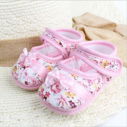 Обувь для маленьких девочек; моккасины с бантиками на мягкой подошве для младенцев