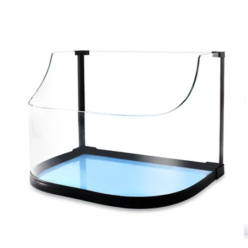 

Special turtle tank with balcony ecological amphibious glass small fish Patsy villa