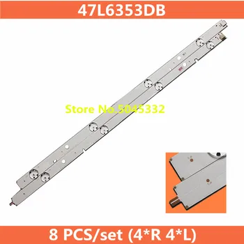 

New 8 PCS/set LED backlight strip for 47L6353DB SVT470A53_REV05_R SVT470A53_REV05_L