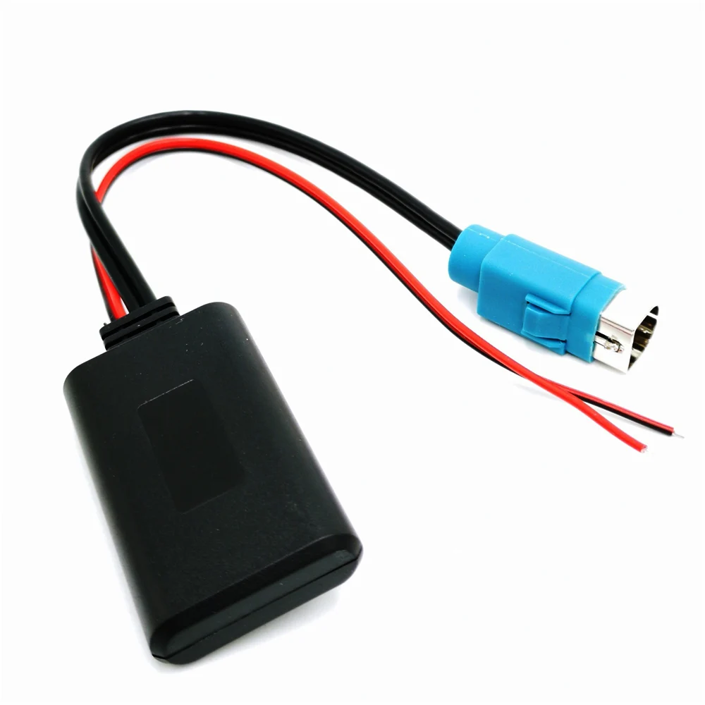 Автомобильный Bluetooth модуль разъём подачи внешнего сигнала AUX-in аудио-адаптер+ инструмент& микрофоном для Alpine CD KCE-236B CDE9885 9887 9870 9872