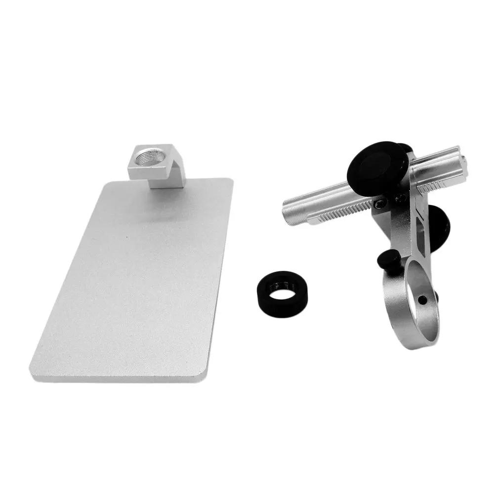 

Aluminum Alloy Microscope Stand Portable Up and Down Adjustable Manual Focus Digital USB Electronic Microscope Holder