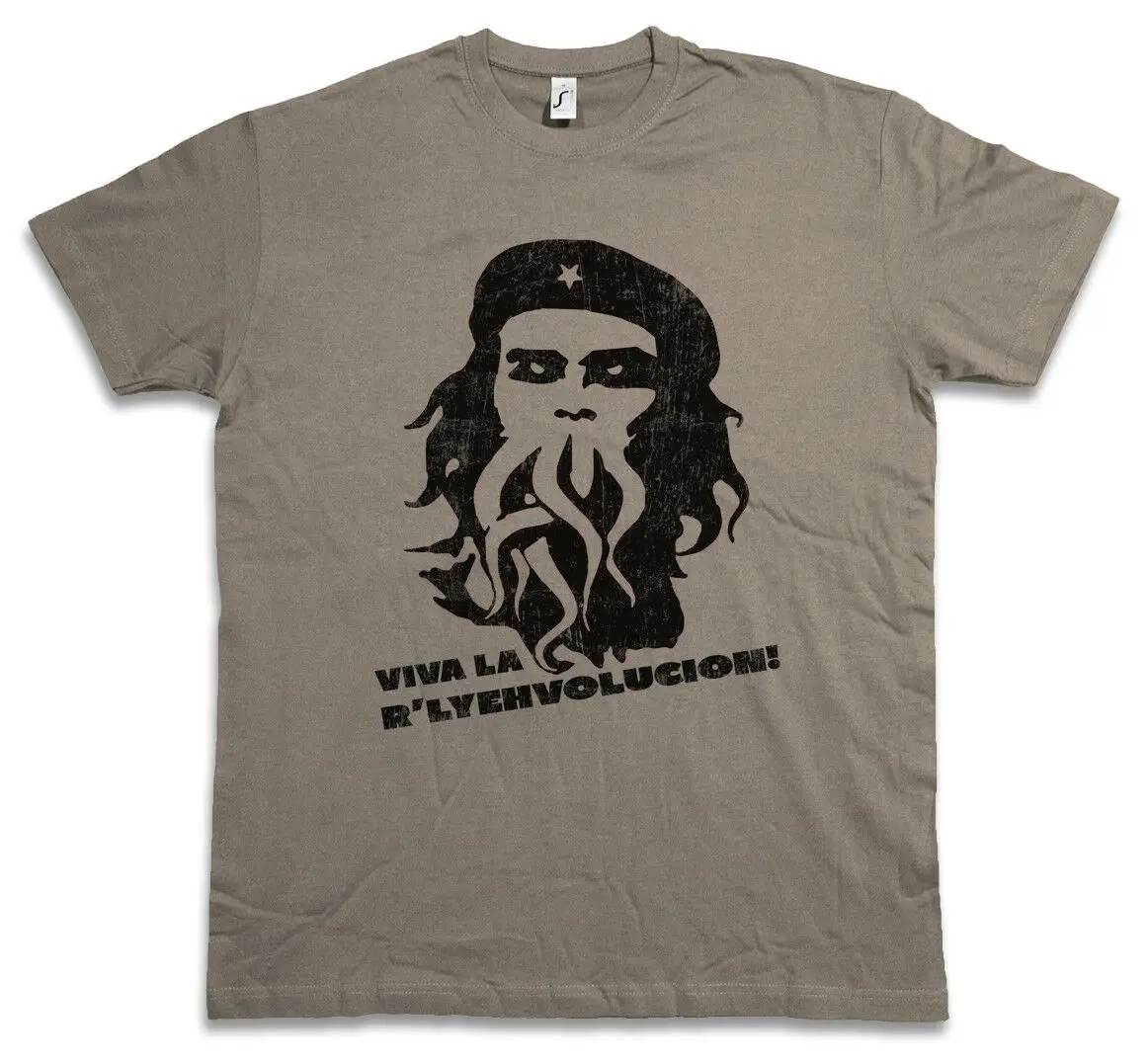 R'YLEHVOLUCION футболка Che Cthulhu социализма коммунизма Гевара Кубинская