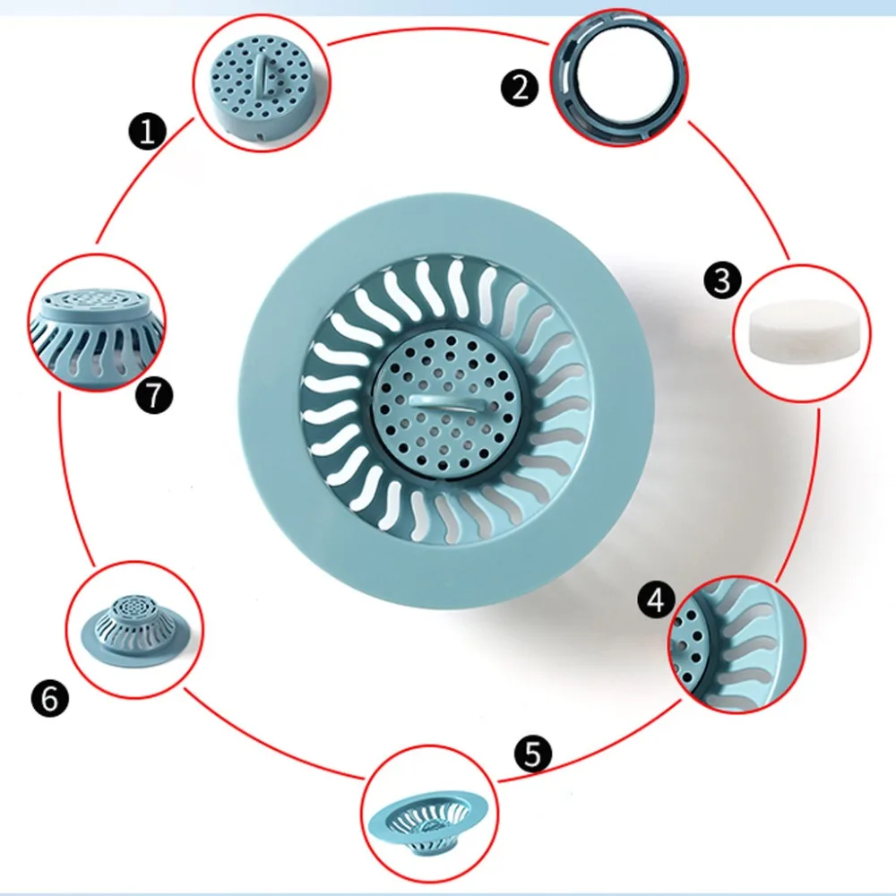 Слив для кухонной раковины душ раковины Крышка для дренажа решетка для раковины канализационных волос фиксаторы уход за кожей лица маска сетчатые фильтры Аксессуары для ванной комнаты