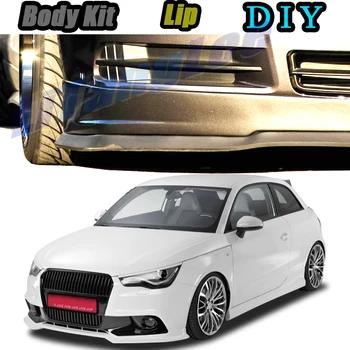 

Car Bumper Lip Front Spoiler Skirt Deflector For Audi A1 8X GB 2010~2020 Tune Car Modified Body Kit VIP Hella Flush Lips