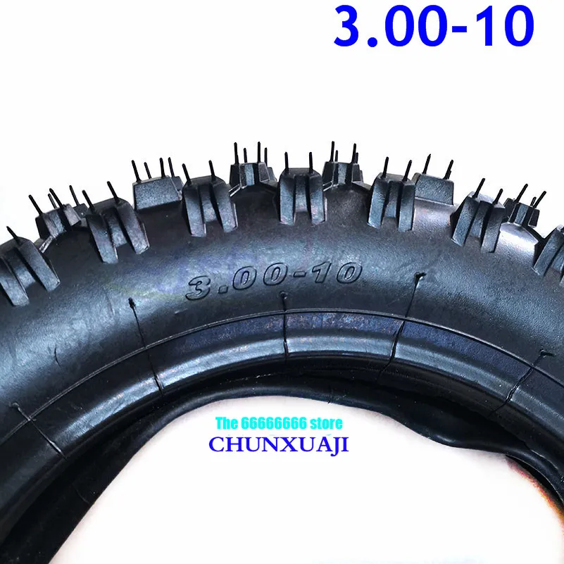 3.00-10 Rear Wheel Tire Outer Tyre 10 Inch Deep Teeth Dirt Pit Bike Off Road Motorcycle Use Guang Li CRF50 Apollo 80/100-10 | Автомобили и