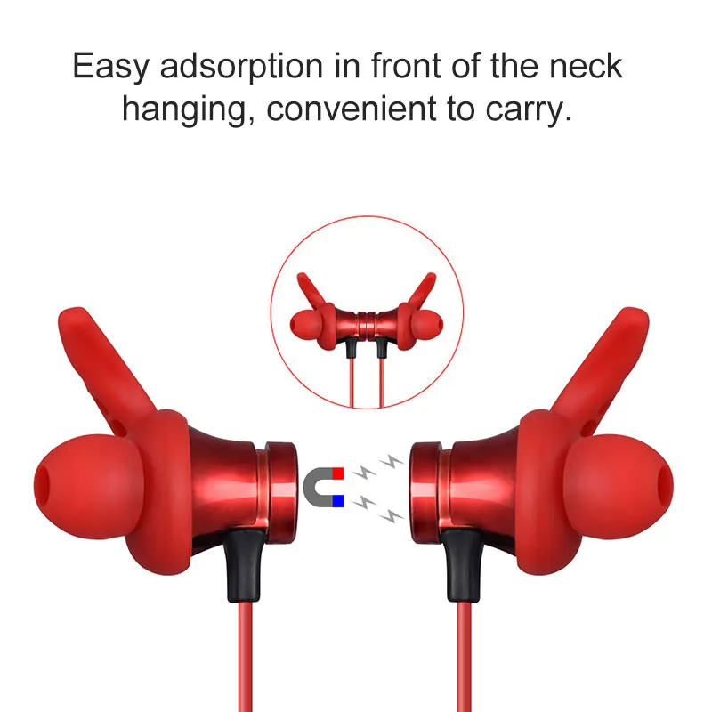 XT22 Wireless Bluetooth 5.0 Earphone Noise Cancelling Headphone Handsfree Waterproof Sport Headset With Mic Support TF Card