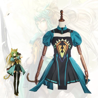 Лидер продаж Женский костюм для косплея из японского аниме Fate/Grand Order Atalanta топ +