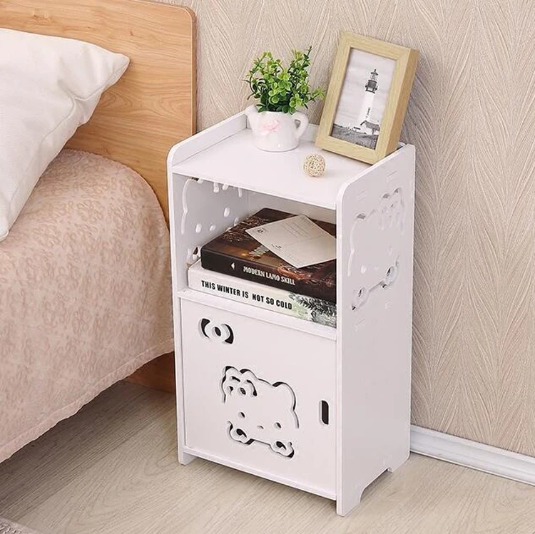 

Bedroom furniture bedside table modern storage small cabinet assembly nightstand bedroom storage bedside cabinet