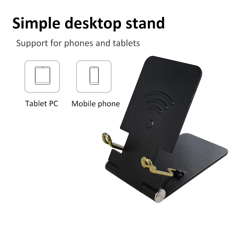 Настольная настольная подставка мобильный телефон пластиковый настольный мини