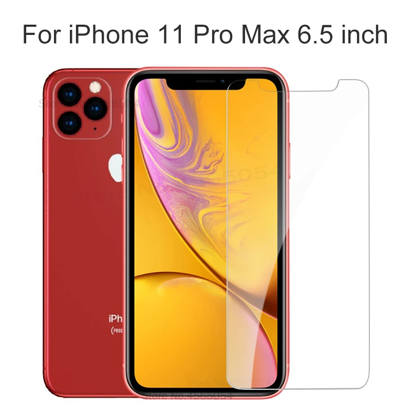 Tempered Glass For IPhone 11 5 8 6 1 6 5 Inch XS Max XR X Phone Screen