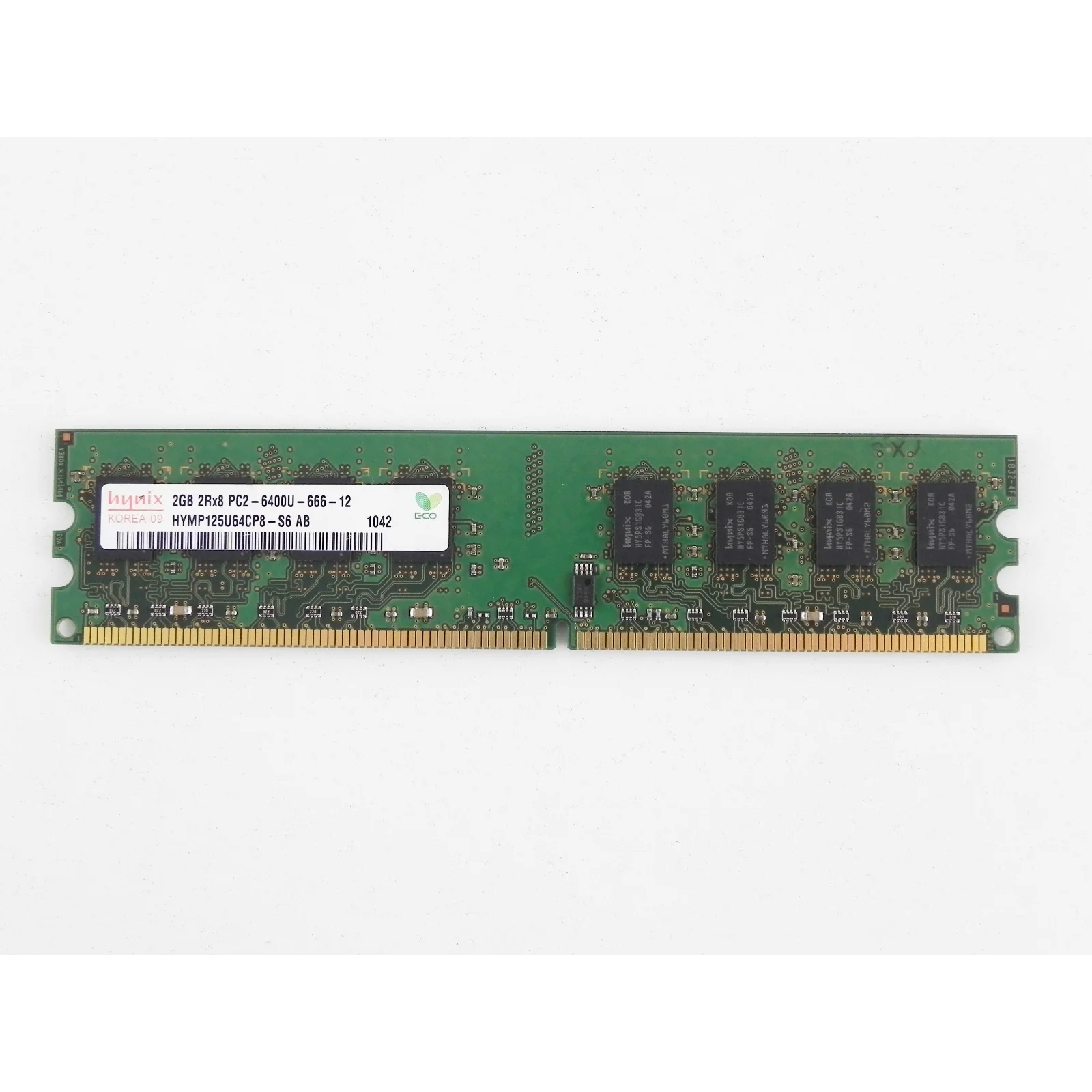 Оперативная память 2 ГБ 1 шт. Hynix DDR2 800 DIMM 2Gb (HYMP125U64CP8 S6)|Оперативная память| |