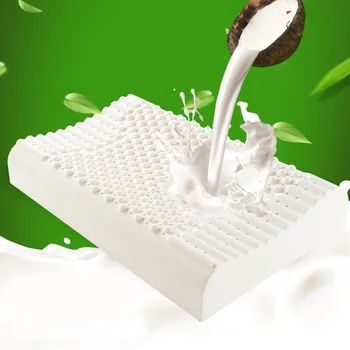 

2021 Thailand Natural Latex Pillow Bedding Sleeping Health Care Orthopedic Pillow Massage Cervical Vertebrae Pillows Neck Pillow