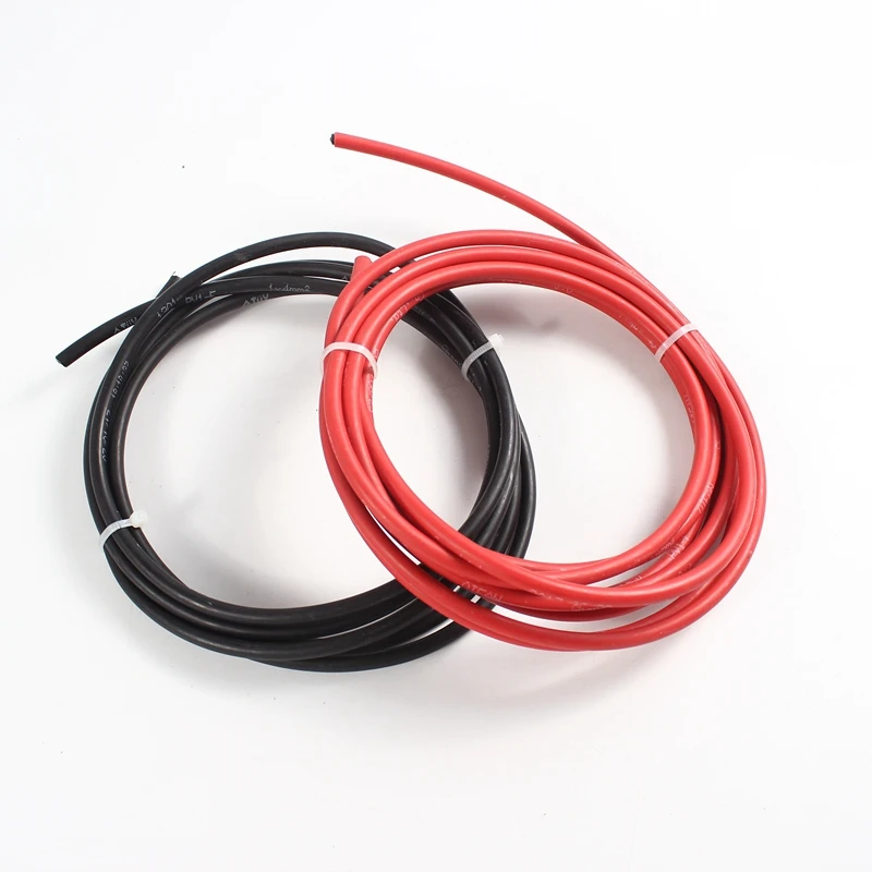 16AWG 1.5mm2 квадратный Солнечный Кабель провода Фотоэлектрические мощность медь удлинитель MC4 разъем Diy Панель модуль Blakc Красный 1,5 мм - Цвет: Half Black Half Red