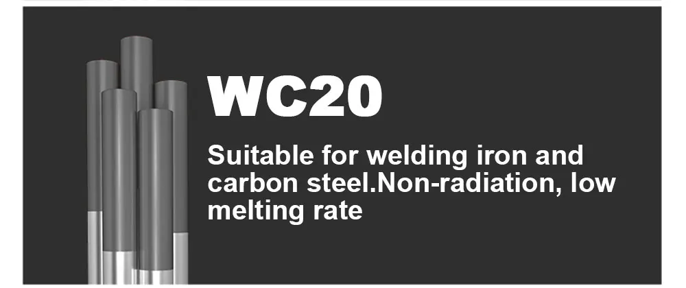 gasless welding wire Professional Tungsten Electrodes Welding Electrodes 150mm WT20 WC20 WL20 WL15 Rods flux core welding