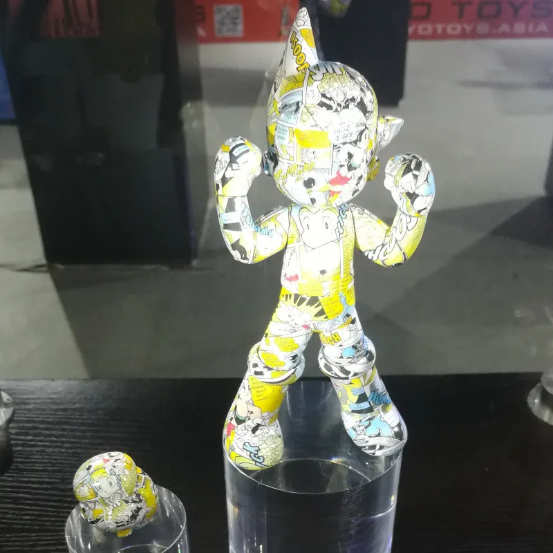 Аниме Tetsuwan Atom Osamu Tezuka цвета сплав астромальчик кукла уличное искусство GK статуя ПВХ фигурка Коллекция Модель игрушки M2742