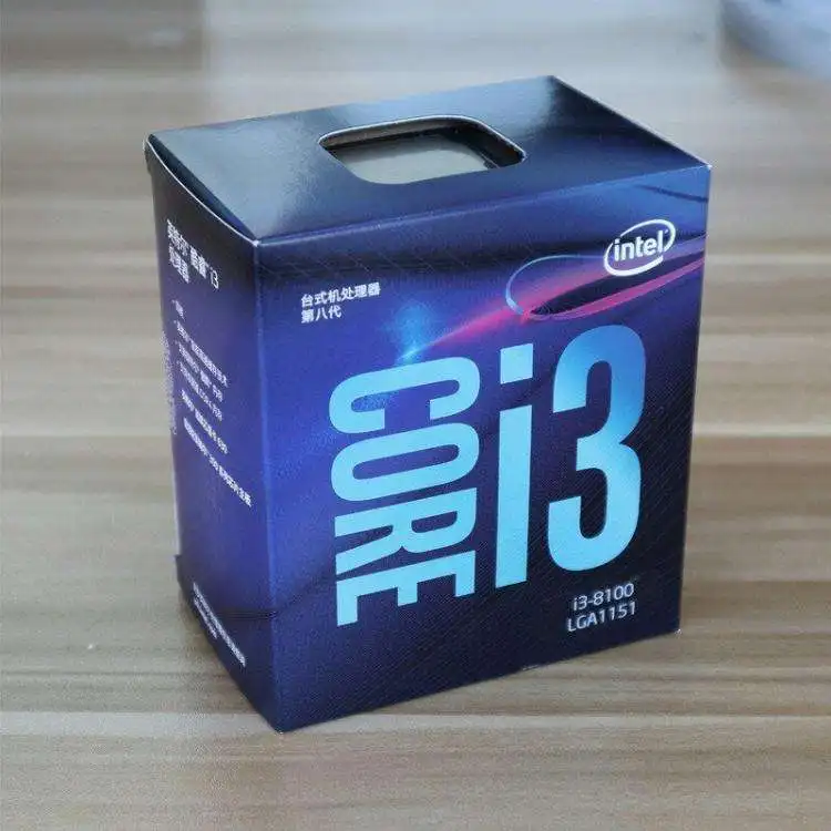 Процессор Intel Core i3 8100 3 6 ГГц четырехъядерный четырехпоточный ЦПУ 6M 85W LGA 1151