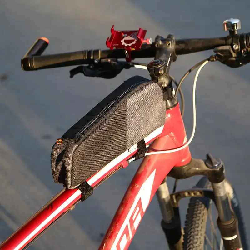 Велосипедная треугольная сумка, водонепроницаемая, MTB, для горной дороги, для велосипеда, Передняя верхняя труба, рама, сумка для велосипедного оборудования, аксессуары