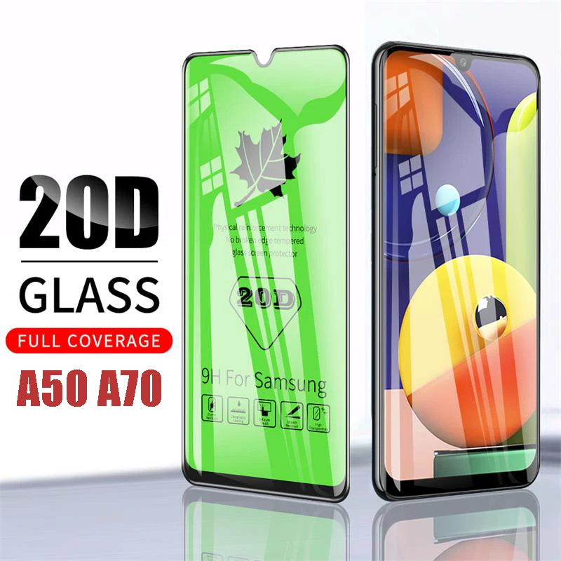 20D полное покрытие Клей закаленное Стекло Экран протектор для samsung Galaxy A50s A70s A7 A8 M30 M30s A10 A20 A30 A40 A50 A70 A80 A90