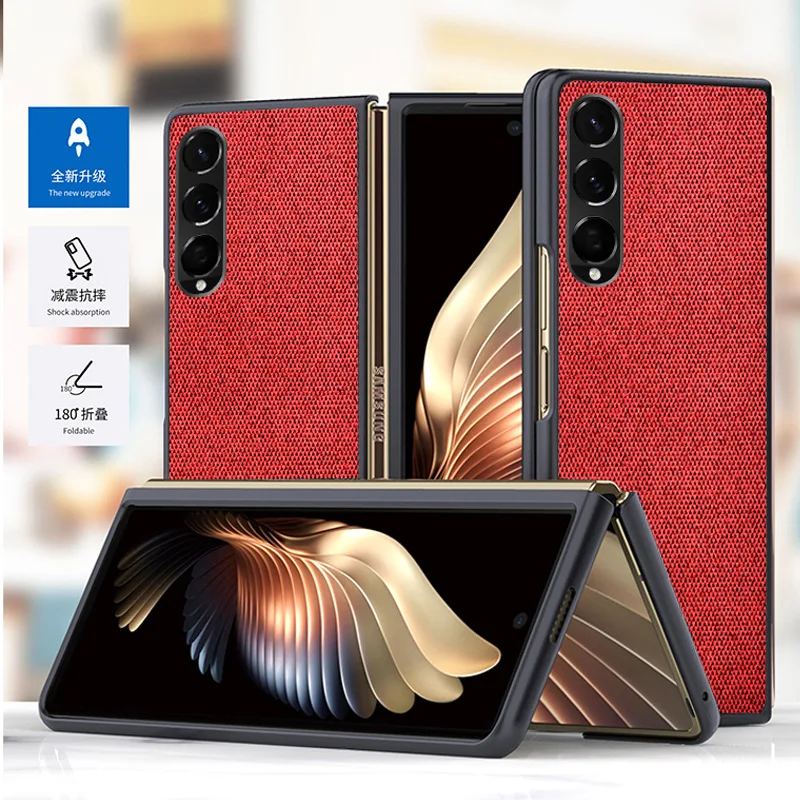 Cotton 20% Polyester 70% Polyurethane 10% Cloth Material Case 2021.8 New for Samsung Galaxy Z Fold 3 | Мобильные телефоны и