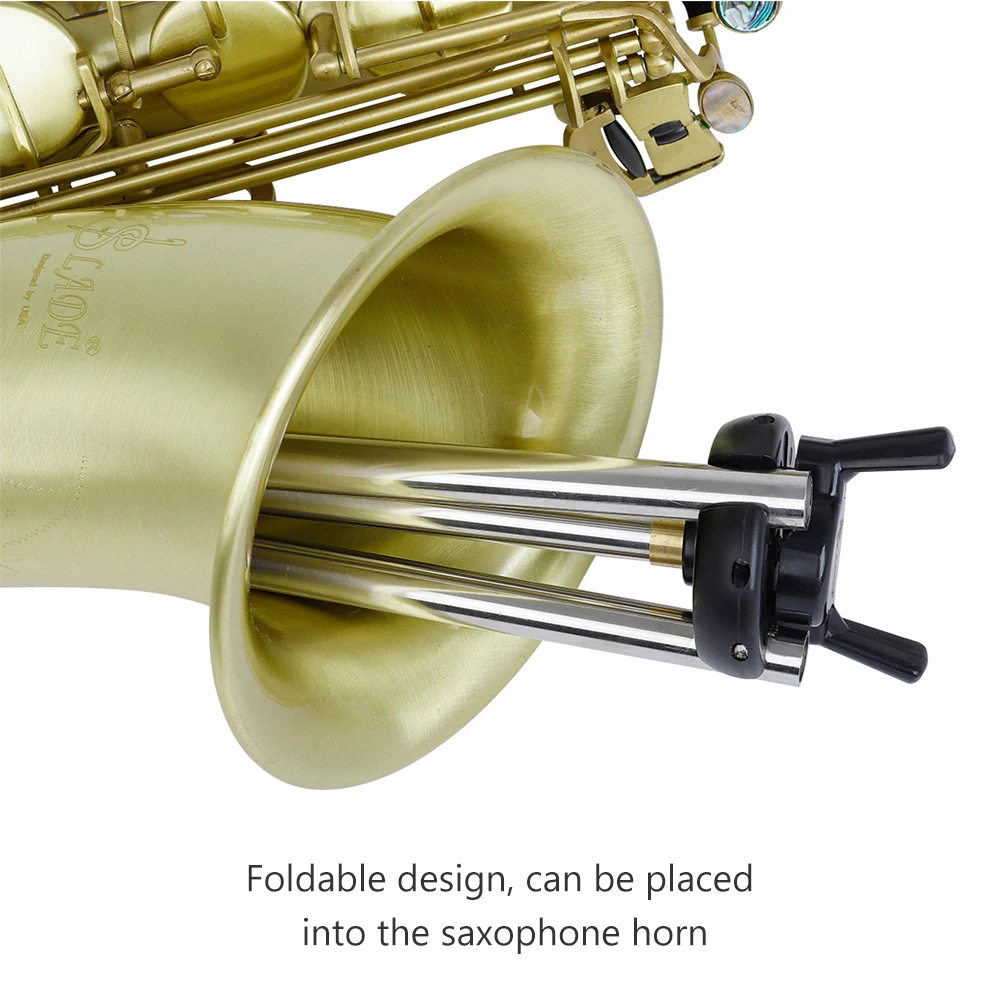 LADE LD-130 складной тенор саксофонная Стойка портативный Sax металлический напольный стенд держатель с сумкой для переноски