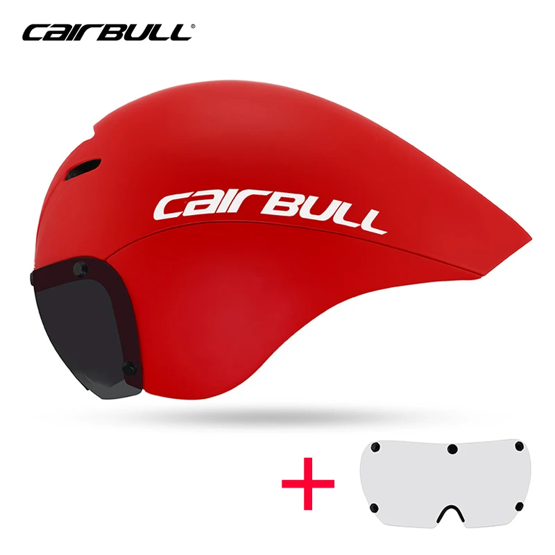 CAIRBULL велосипедный шлем Триатлон пробный TT дорожный гоночный Магнитный очки