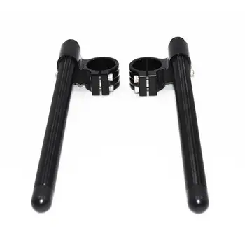 

Motorcycle Handlebar Racing Adjustable CNC 31/35/37/41/43/45/48/50/51/53/55mm Clip On Ons Fork Handlebars Handle Bar Cafe Racer