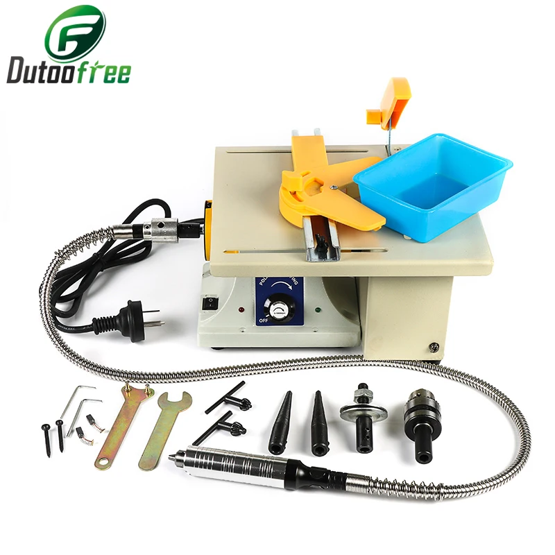 1 Set Fourth Generation jade polishing tool Jade Table grinding machine Desktop mini grinder Mini polishing machine