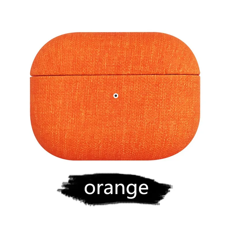 Capa para airpods pro2 luxo tecido airpods