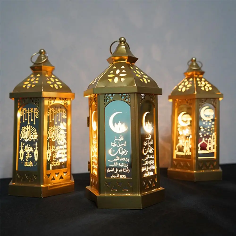 Fengrise Logam Lampu Led Festival Lentera Selamat Hari Raya Idul Fitri Ramadhan Dekorasi Untuk Rumah Islam Muslim Perlengkapan Pesta Idul Adha Partai Dekorasi Diy Aliexpress