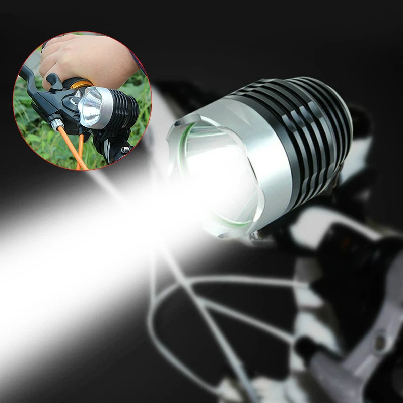 Clearance Multifunctional Lamp Bicycle Headlight Interface Q5 Interface LED Bike Light Headlamps 3 Modes 1