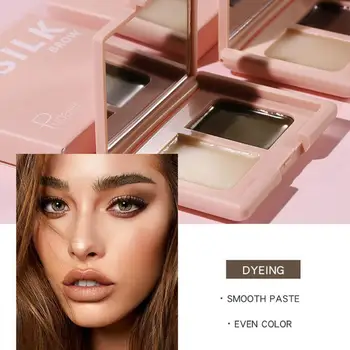 

Bushy Eyebrow Gel Eyebrow Styling and Dyeing Brows Soap Waterproof and Sweatproof Natural Long Lasting Ultra Fine Eye Brow Cream