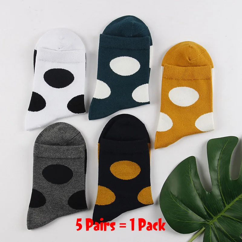 5 Pairs-10 5 пар, женские хлопковые носки с героями мультфильмов, пара художественных женских носков с рисунком, милые хипстерские модные носки с вышивкой животных - Цвет: 5 Pairs-10