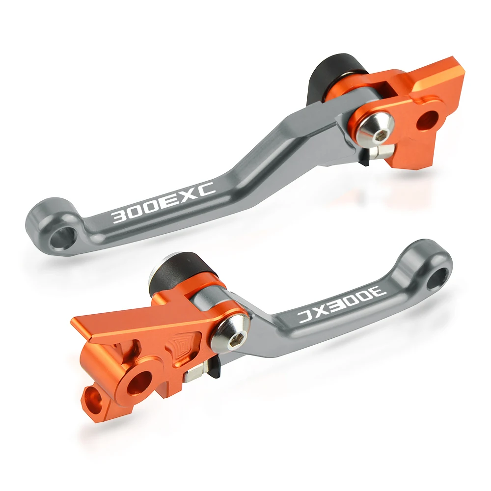 Dirt bike CNC Aluminum Motocycle Levers Motocross Pit Bike Pivot Brake Clutch Lever For KTM 300EXC 300 EXC 2014-2018 2015 2016