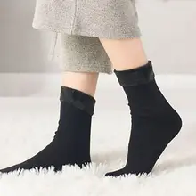 K зимние теплые носки женские повседневные Harajuku сплошной цвет дышащий материал, впитывающий влагу дезодорант эластичные спортивные рабочие носки новинка