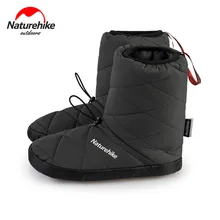 Naturehike уличная теплая походная обувь; уличная утепленная ветрозащитная Водонепроницаемая хлопковая обувь для кемпинга; домашняя хлопковая обувь для снежного поля