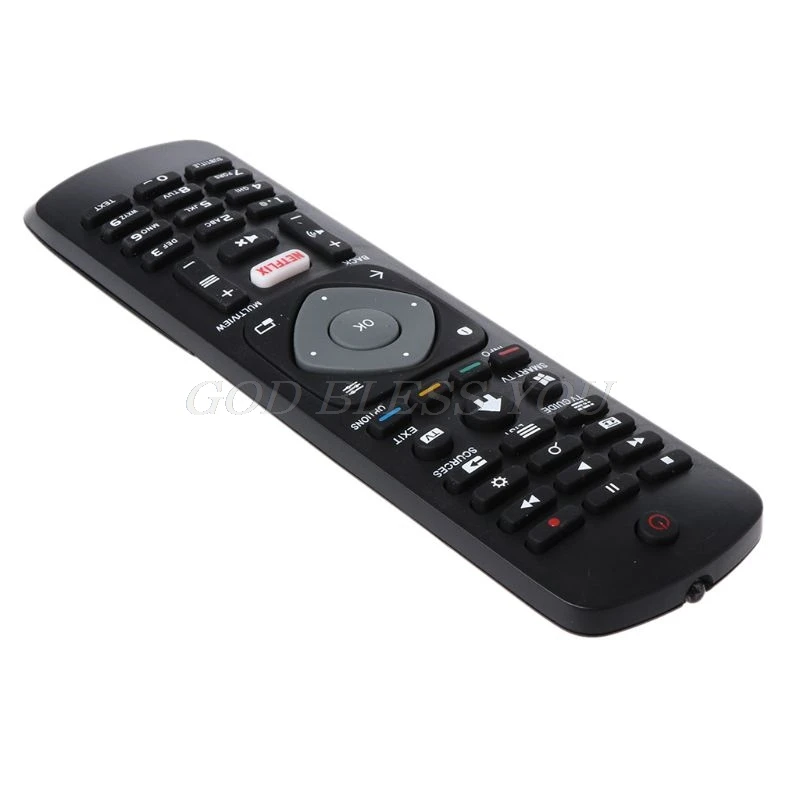 Черный пульт дистанционного управления для Philips NETFLIX Smart tv 398GR08BEPHN0012HT 1635008714 43PUS6162 398GR08BE