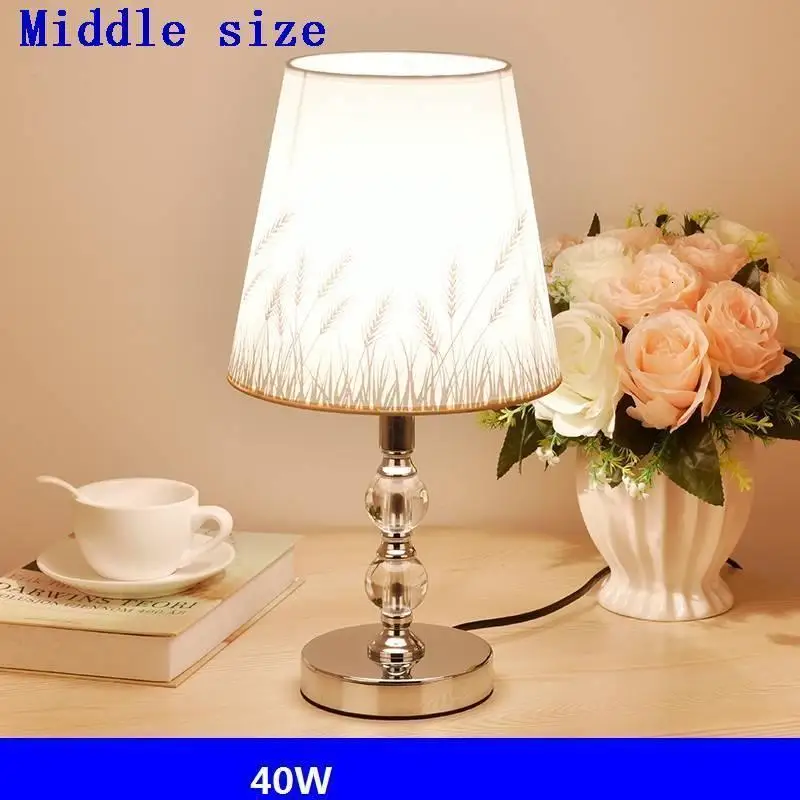 Decoracao Каса Свадьба Chambre Fille Schemerlamp Европейский Para El Dormitorio Lampara De Mesa Deco демисезонный Настольный светильник прикроватный