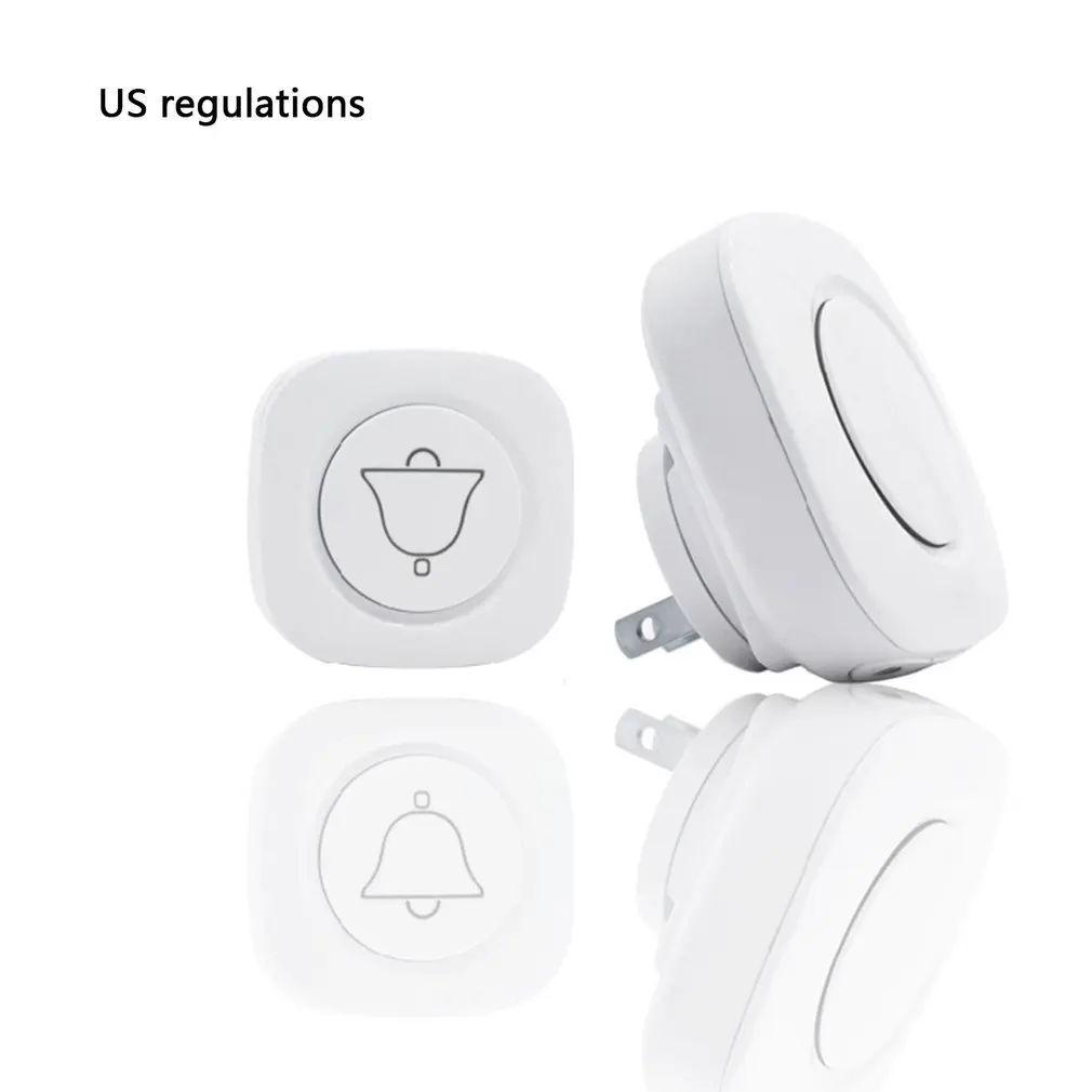 

Electronic wireless doorbell home intelligent digital doorbell wireless waterproof doorbell practical