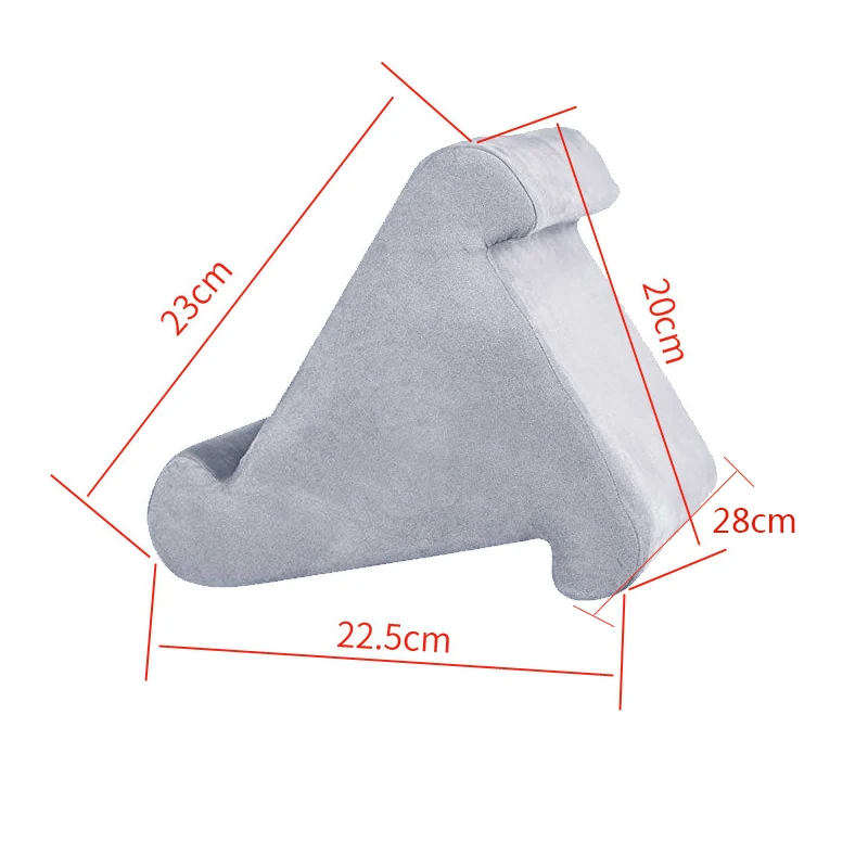 Multi-Angle Soft Pillow Pillow Lap Stand for iPads,Smartphones,Tablets,Books,eReaders,Magazines Support 7 Colors Available 4