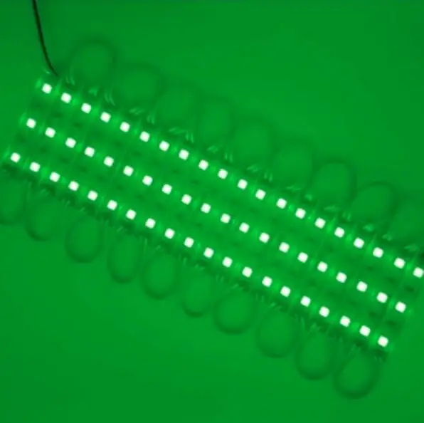 Супер яркий SMD 5054 светодиодный модуль светодиодный Рекламы Световой модуль для знака DC12V 3 светодиодный 3*0.5 Вт 1.5 вт водонепроницаемый 75(l)* 12(w)* 6(h) ce
