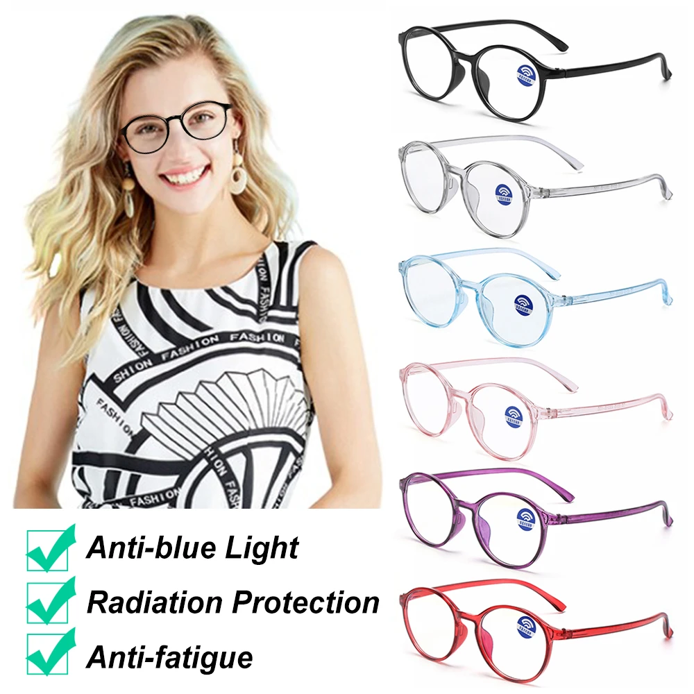 1Pcs Unisex Anti Blue Light Glasses Eyes Radiation Protection Computer Goggles Flat Mirror Eyeglasses Blue Ray Blocking Eyewear reading glasses with blue light filter