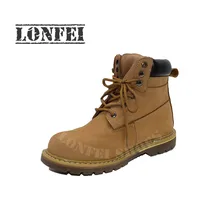 Ударопрочностью защитные ботинки со проколов сапоги, нескользящая резиновая подошва, разбить устойчивы и износостойкие рабочие ботинки